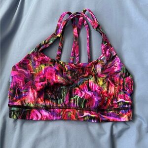 Vibrant Multicolor Women's Sports Bra